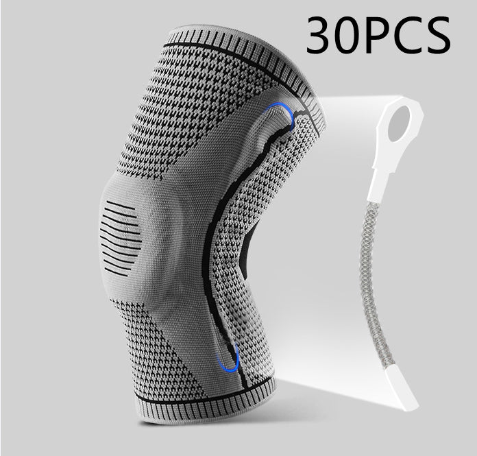 Sports Knee Pads – Silicone Spring Patella Protector for Men & Women