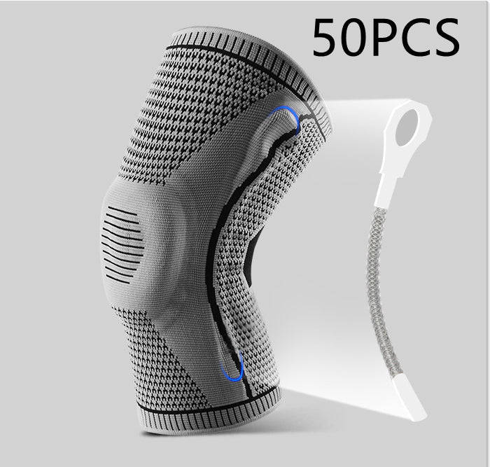 Sports Knee Pads – Silicone Spring Patella Protector for Men & Women