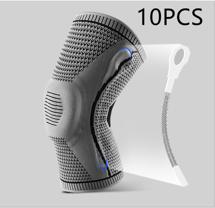 Sports Knee Pads – Silicone Spring Patella Protector for Men & Women