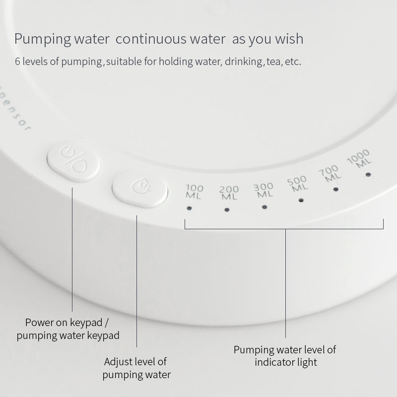 Electric Water Dispenser Pump – Rechargeable USB Gallon Bottle Pump