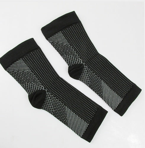 Anti-Fatigue Compression Foot Sleeves for Men & Women – Ankle Support Socks