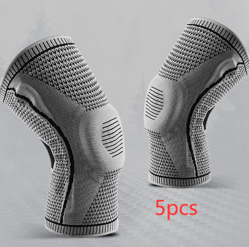 Sports Knee Pads – Silicone Spring Patella Protector for Men & Women