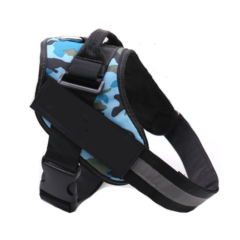 Personalized No-Pull Dog Harness – Reflective Breathable Adjustable Vest for Small & Large Dogs