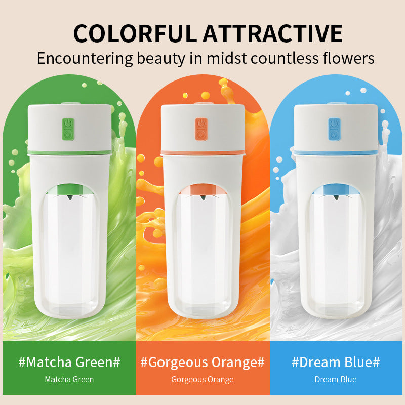 Wireless Portable Blender – USB Rechargeable Personal Juicer & Smoothie Maker