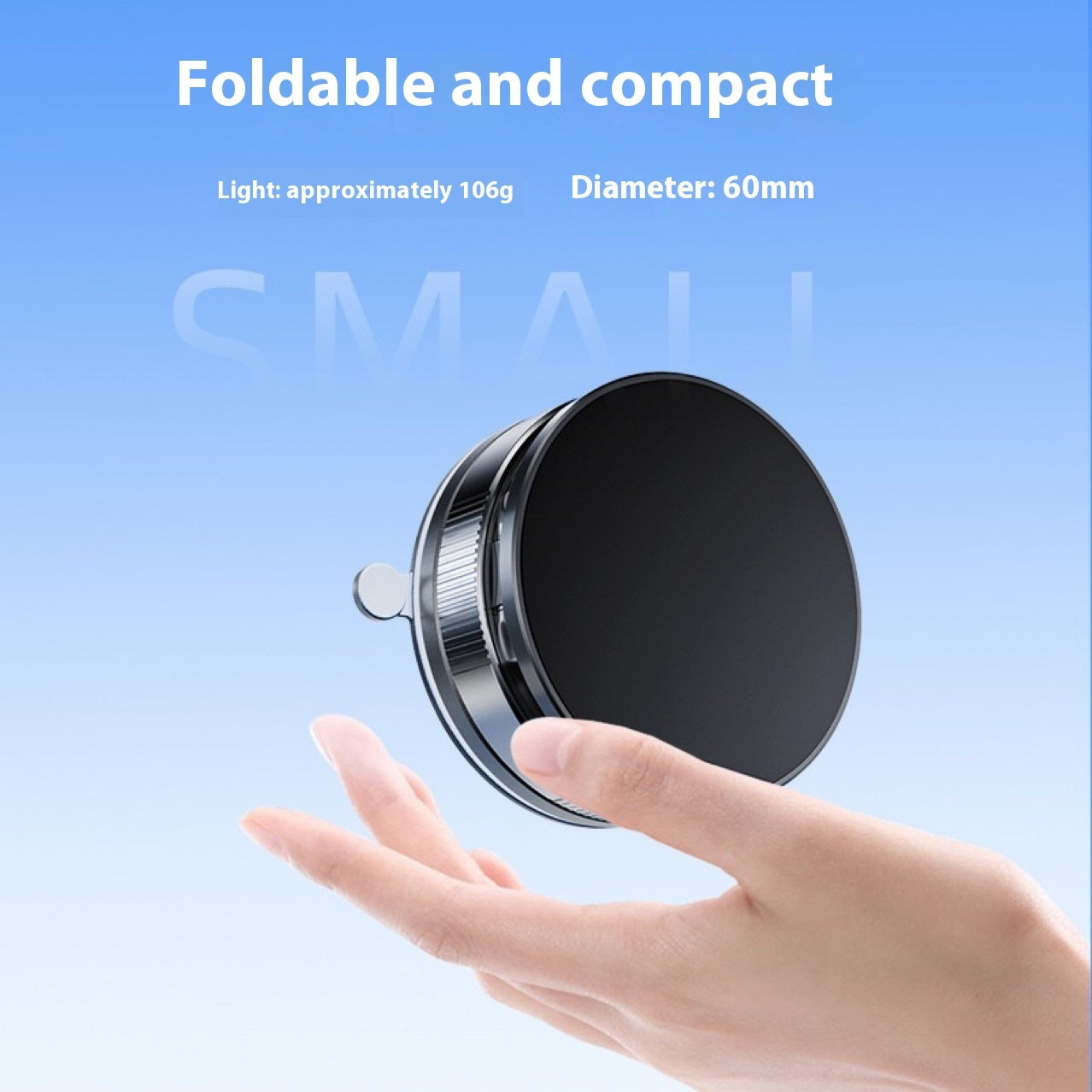 Magnetic Car Phone Holder – Strong Suction Mount for Dashboard & Windshield