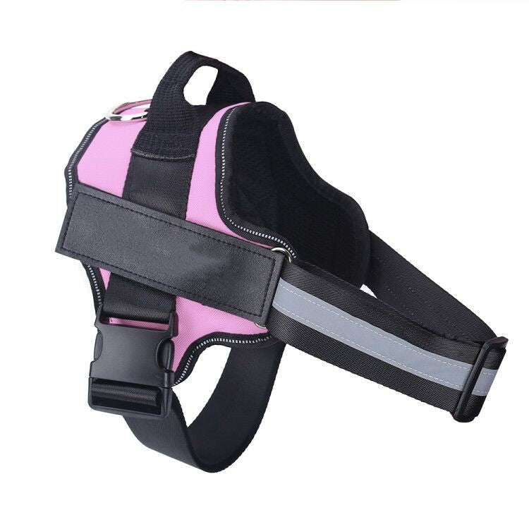 Personalized No-Pull Dog Harness – Reflective Breathable Adjustable Vest for Small & Large Dogs