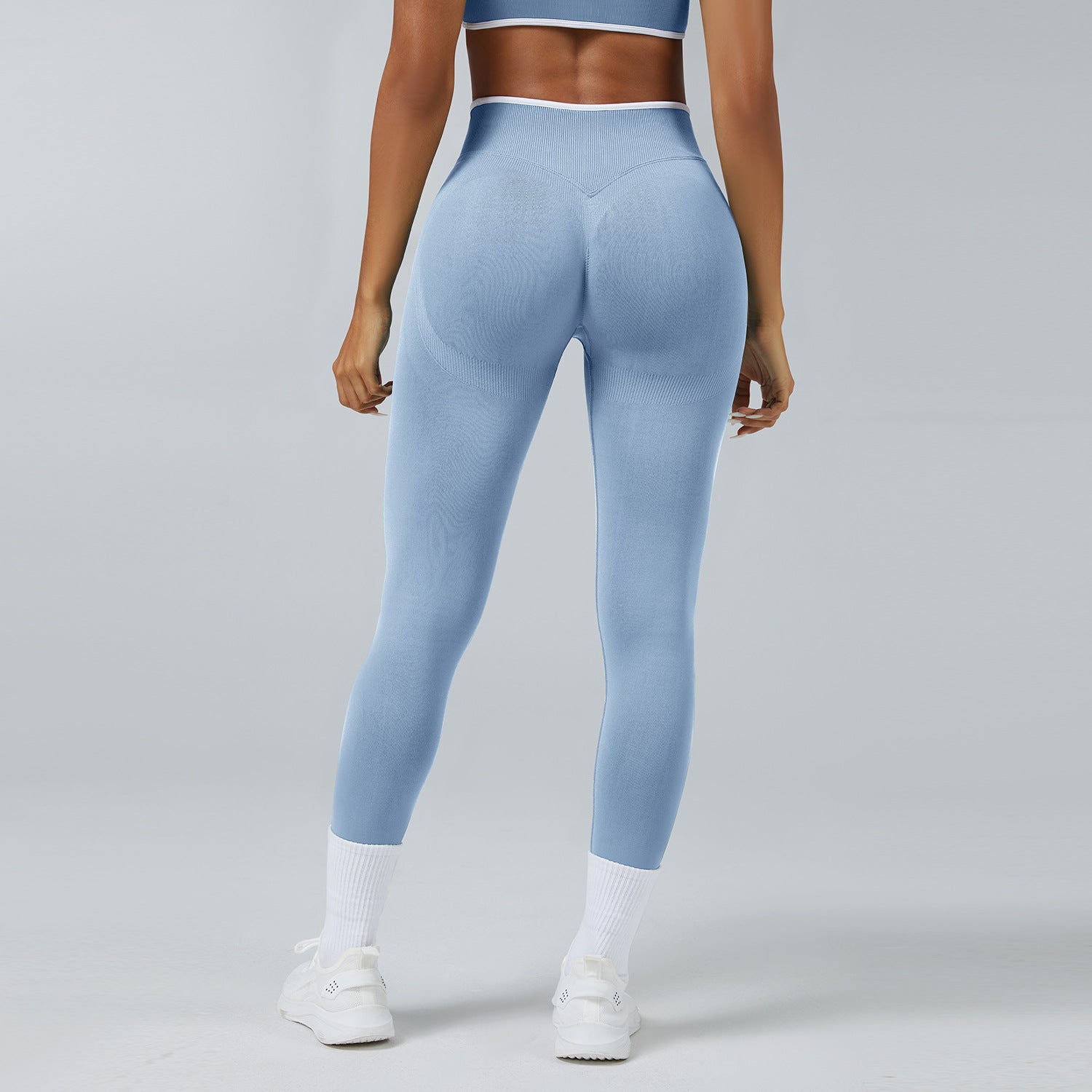 Women's Seamless High Waist Yoga Pants – Quick-Dry Tight Knit Leggings