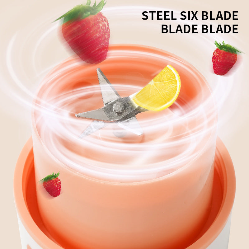 Wireless Portable Blender – USB Rechargeable Personal Juicer & Smoothie Maker