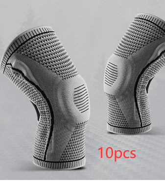 Sports Knee Pads – Silicone Spring Patella Protector for Men & Women