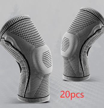Sports Knee Pads – Silicone Spring Patella Protector for Men & Women